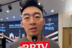 刘家成表示：身为北京人，能有机会为家乡体育贡献力量，倍感幸运幸福