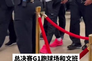 NBA总决赛G1冲进球场和文班亚马合影的球迷，被带走咯...