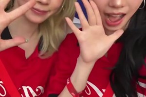 韩国美女球迷，认出是谁了吗？