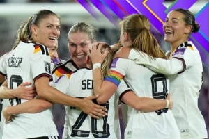 德国女足世预赛以2-0战胜挪威,提前一轮晋级世界杯