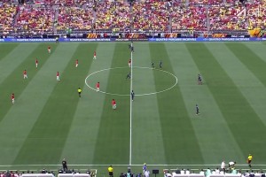 友谊赛集锦-马尔基尼奥斯送礼恩德里克制胜 巴西2-1埃及