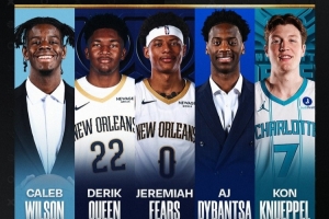 NBA发布总决赛“球员记者团”名单：状元热门迪班萨、克尼佩尔入选
